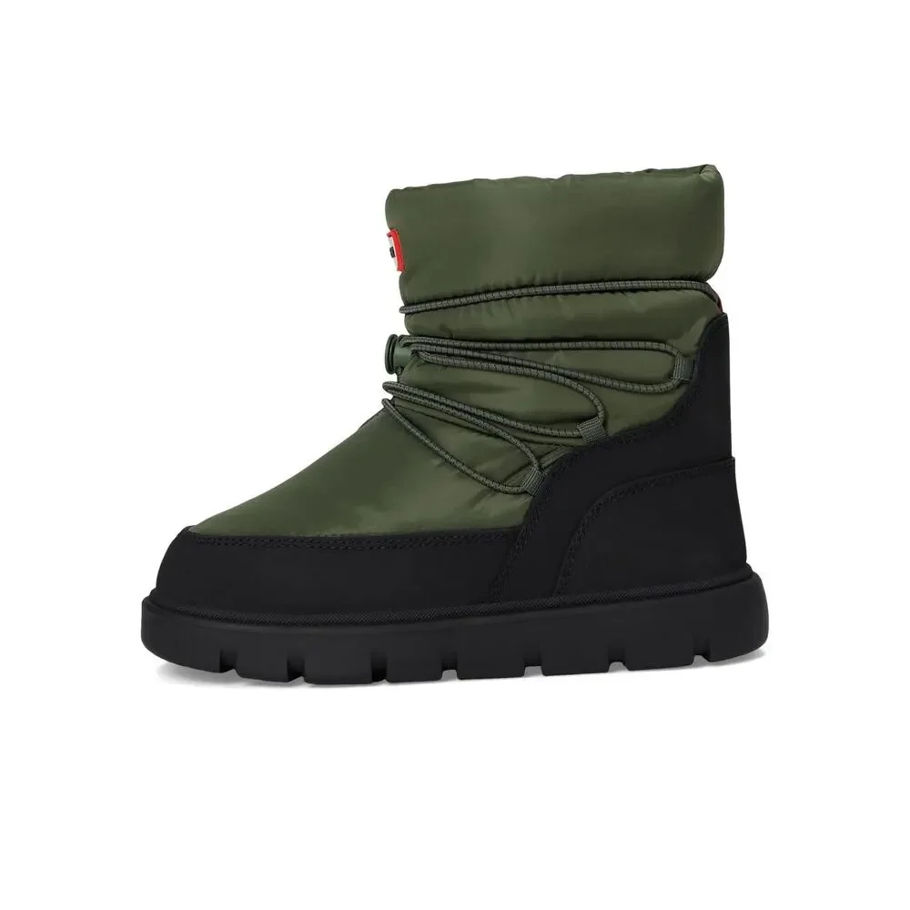 HUNTER, UNISEX, COZY (LITTLE KID/BIG KID), MEDIUM GREEN/BLACK, 1, MEDIUM